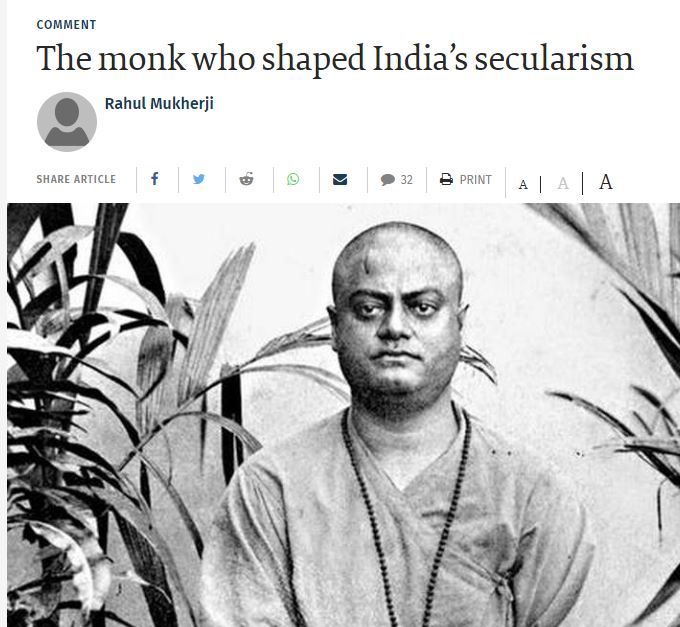 Monk shaping India' secularism